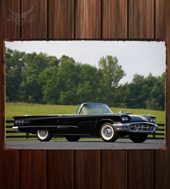 Металлическая табличка Ford Thunderbird 313 Металлическая табличка Ford Thunderbird 313
